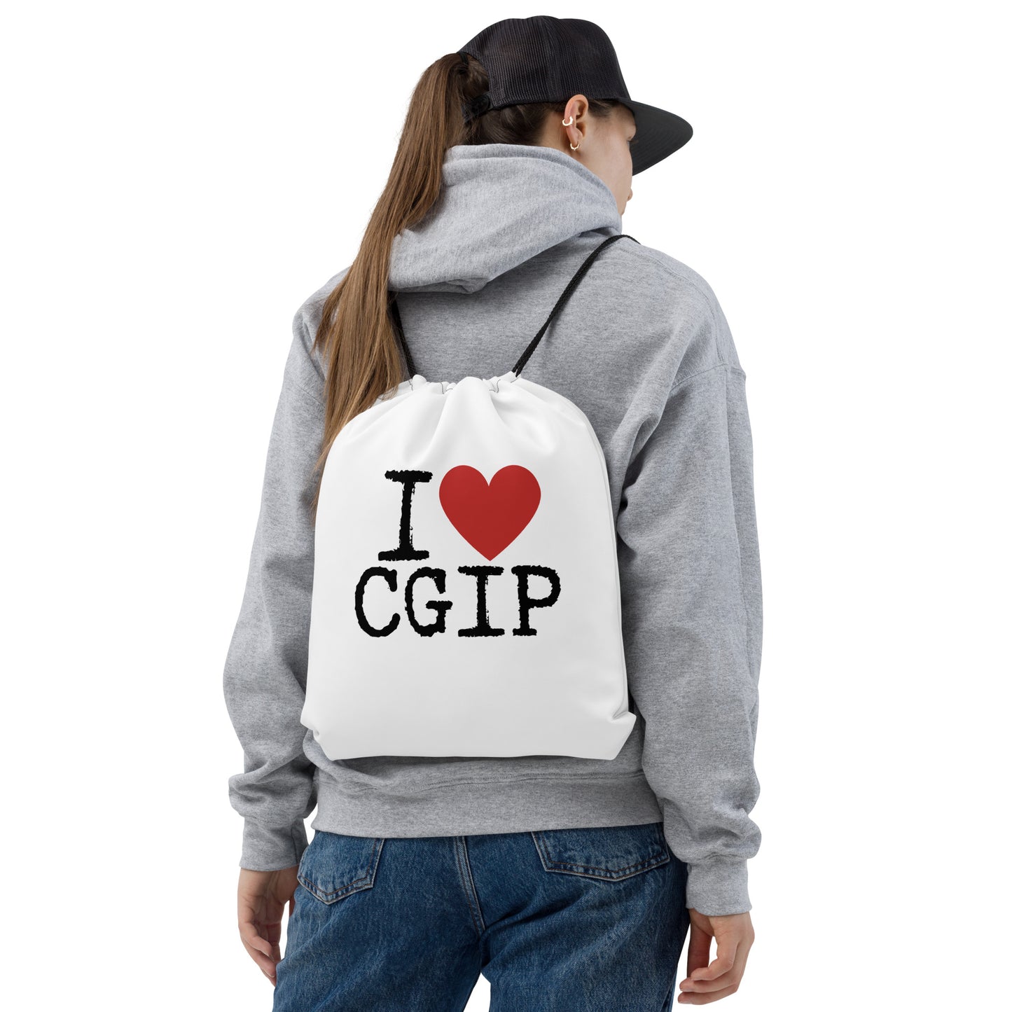 Drawstring bag (I LOVE CGIP)